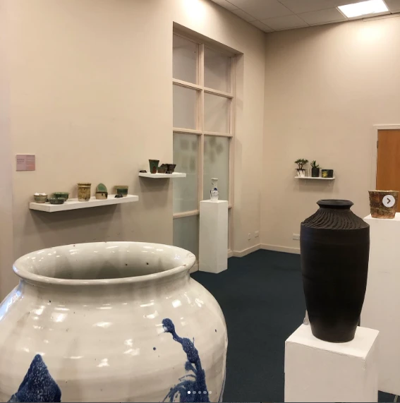 Ceramics by Sherjeel Hussain on display at Crafted By Design — multanni mitti pieces